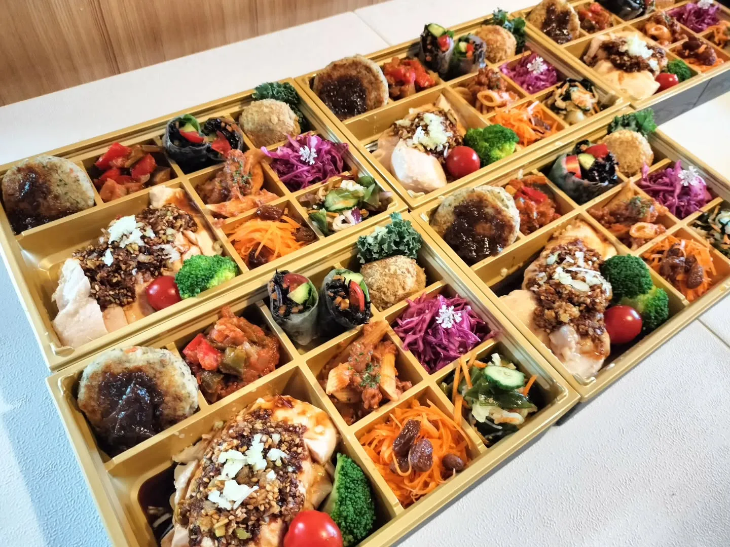 本日はお弁当賜わりました。