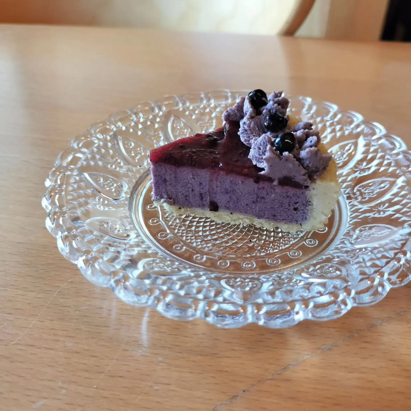 Rawブルーベリームースタルト