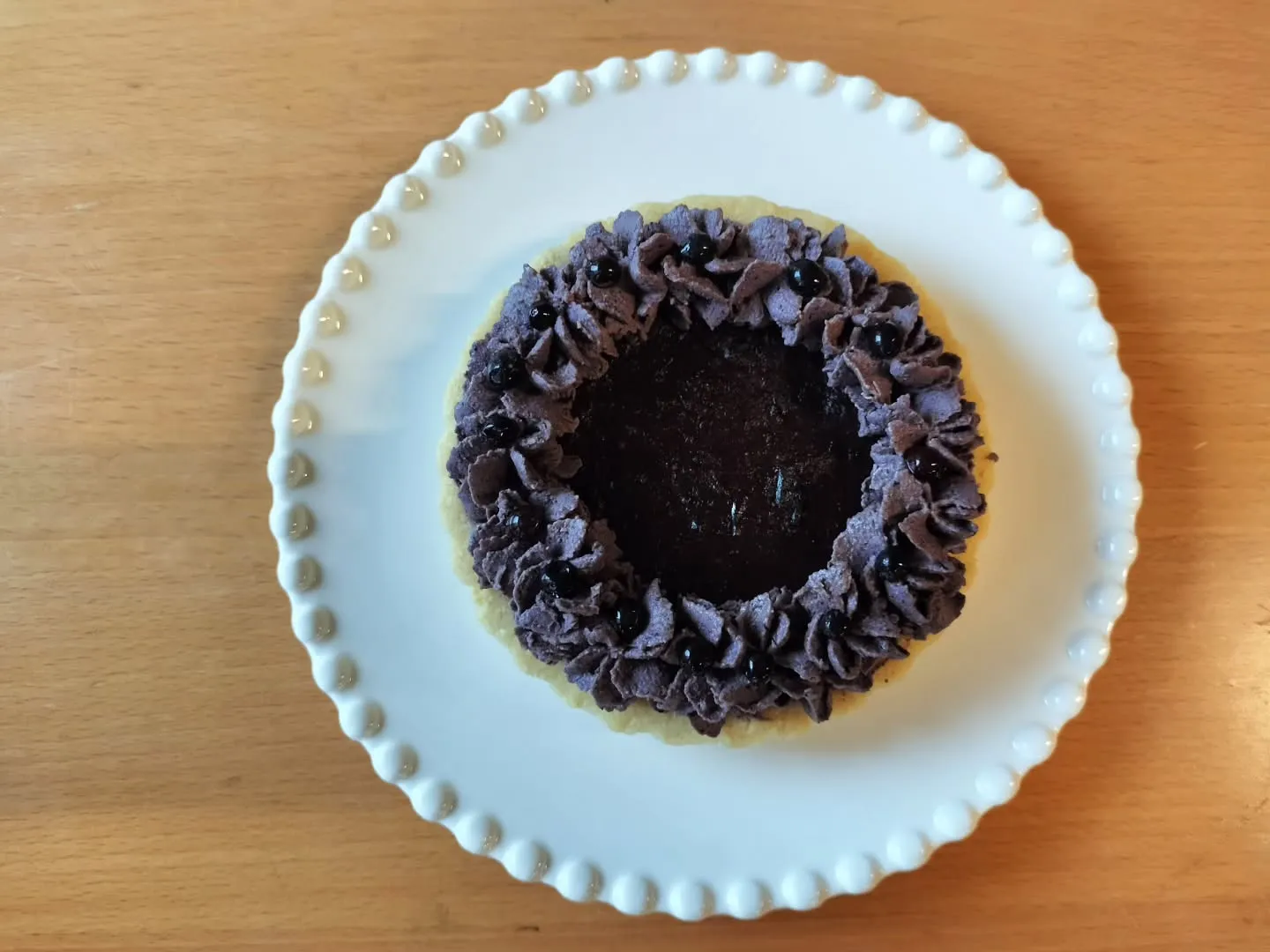 希少なヒルベリーでヒルベリームースタルト